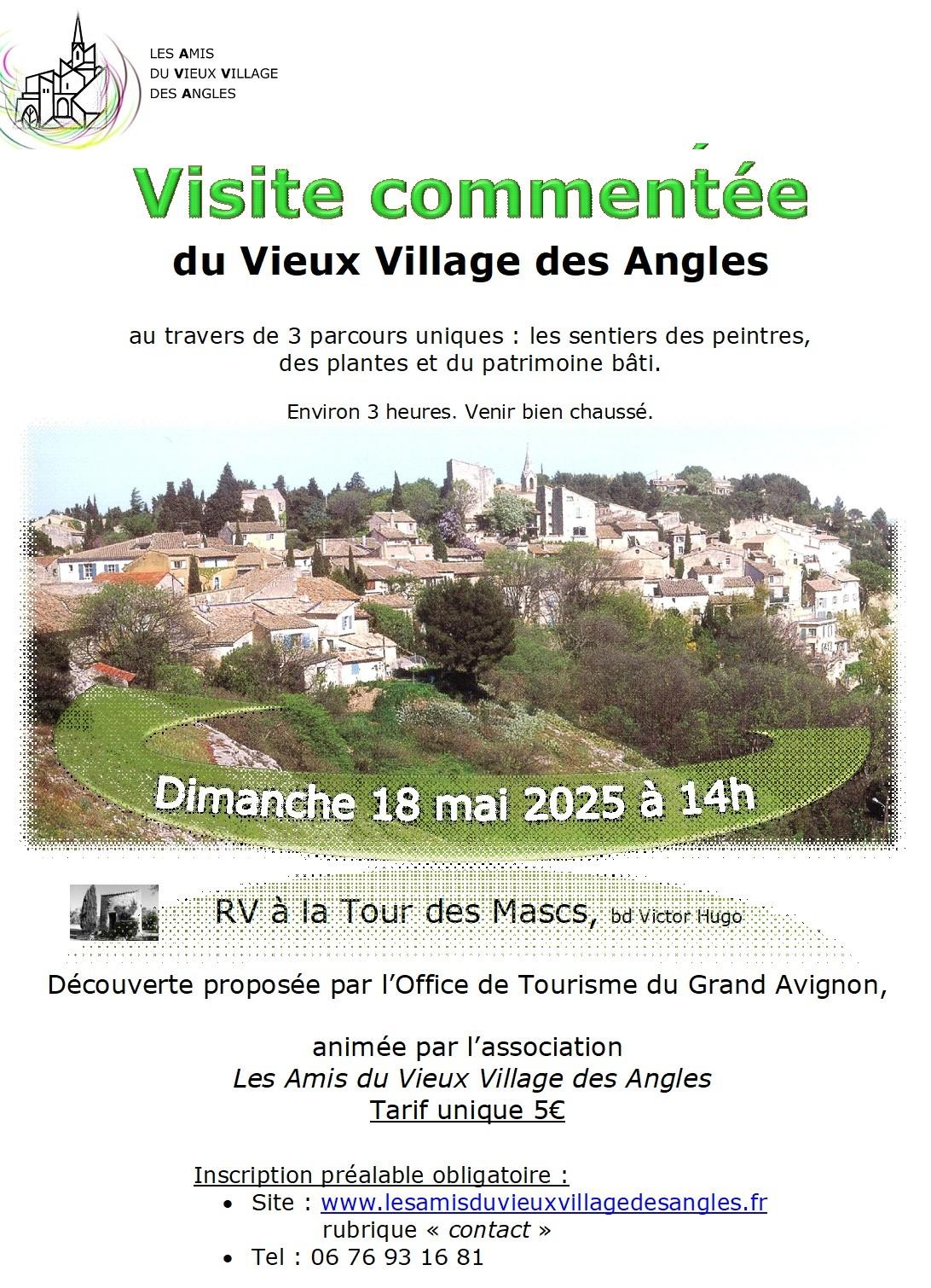 Affiche visite village ot 180525