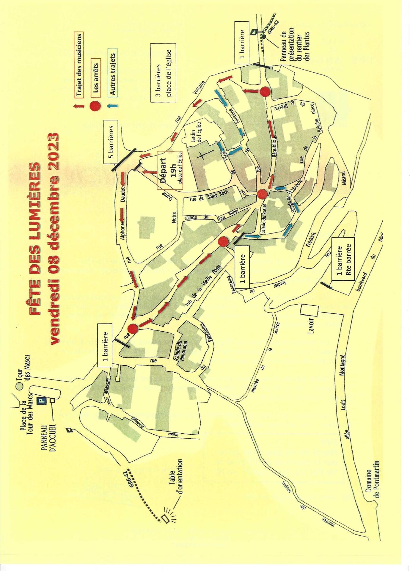 Parcours lumieres 2023